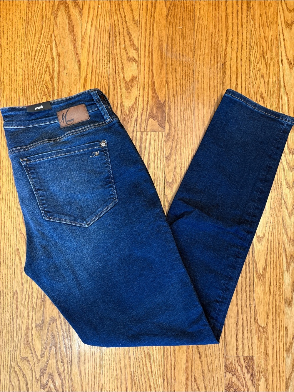 Mavi Women's Skinny Jeans - Dark Indigo Wash